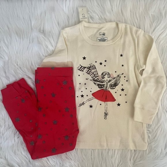NWT 2 Pc. Ballerina Star Pajamas - Picture 4 of 4